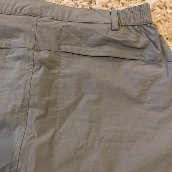 Libin Nylon Hiking Skort Sz XL Grey Comfort Waist Pockets Gorpcore Camping - Picture 5 of 8